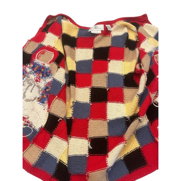 'Design Options' 1994 Raggedy Ann and Andy Cardigan Sweater-Small - Picture 7 of 11